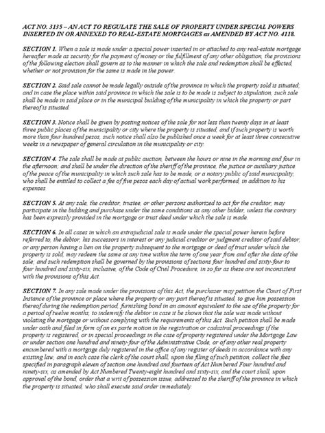 act 3135 as amended by act 4118